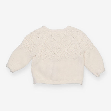 M&S baby cardigan white