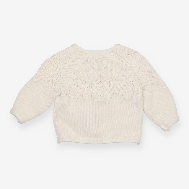 M&S baby cardigan white