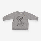 jersey sweater grey circus bear