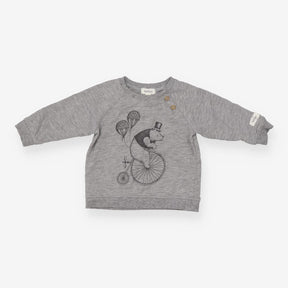 jersey sweater grey circus bear