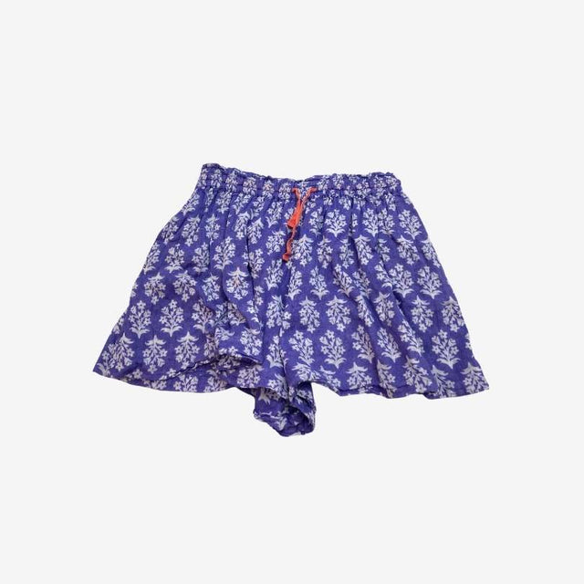 Purple Flower Shorts