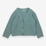 Cardigan Jumbo Knit Teal