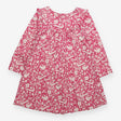 Dress Long Sleeve Pink with White Woodland Prints