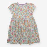Jersey Dress Sorbet Smiles White