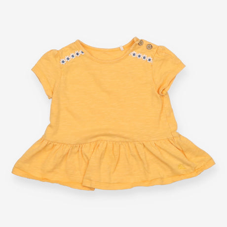 Tunic Yellow Daisy Appliques