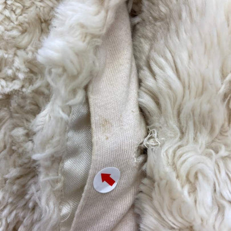 Cream Furry Jacket