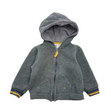 Grey Zip Up hoodie