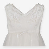Bridesmaid Dress White Lace Floral