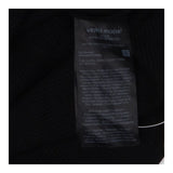 Black Fine Knit Boatneck Sweater
