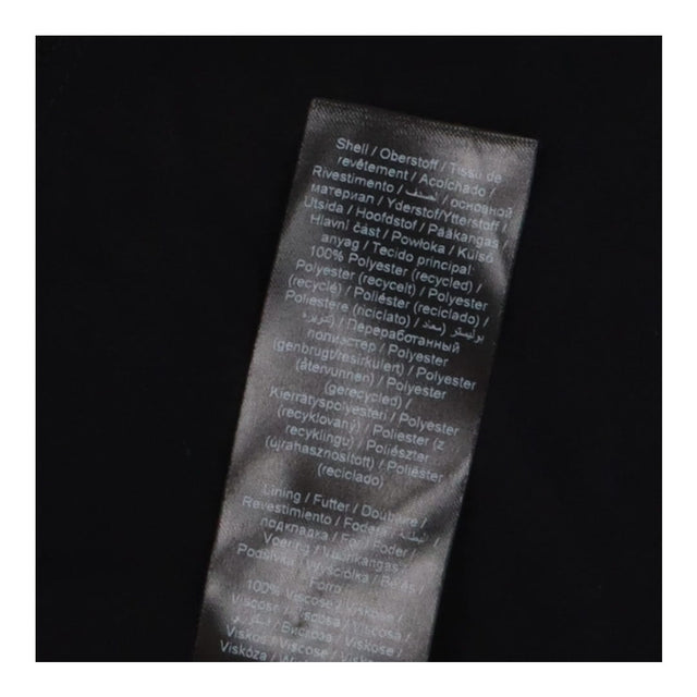 Midi Chiffon Dress – Black & Yellow Floral, V‑Neck