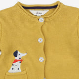 Cardigan Yellow knit dogs