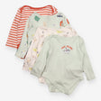 Bodysuits 4 pc farm friends LS