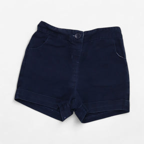 Dark denim shorts 