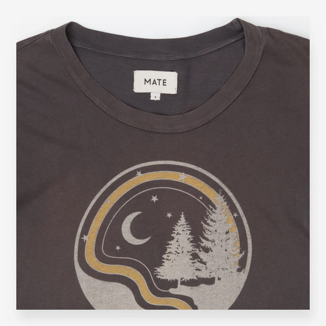 MATE T-shirt grey California dreams oversized 