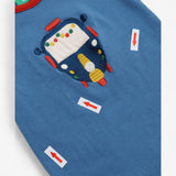 T-Shirt Blue with Tuk Tuk Applique