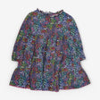 Dress LS Floral Tiered 