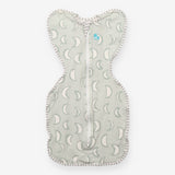 Green Half Moons Swaddle Sleeping Bag