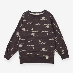 Sweatshirt brown moons