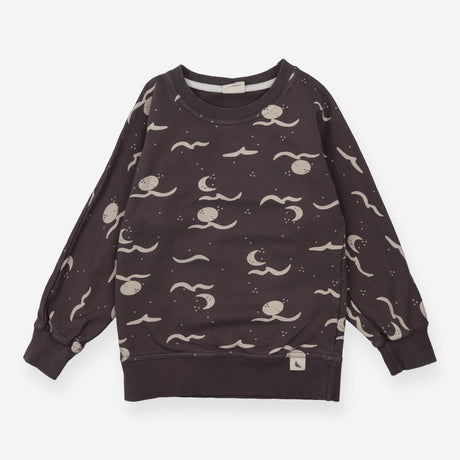 Sweatshirt brown moons