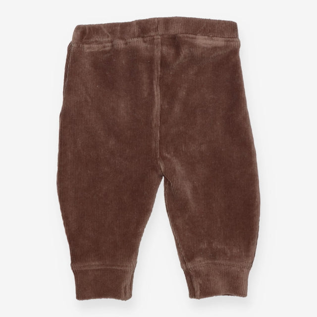 Cord Cuffed Jogger Brown