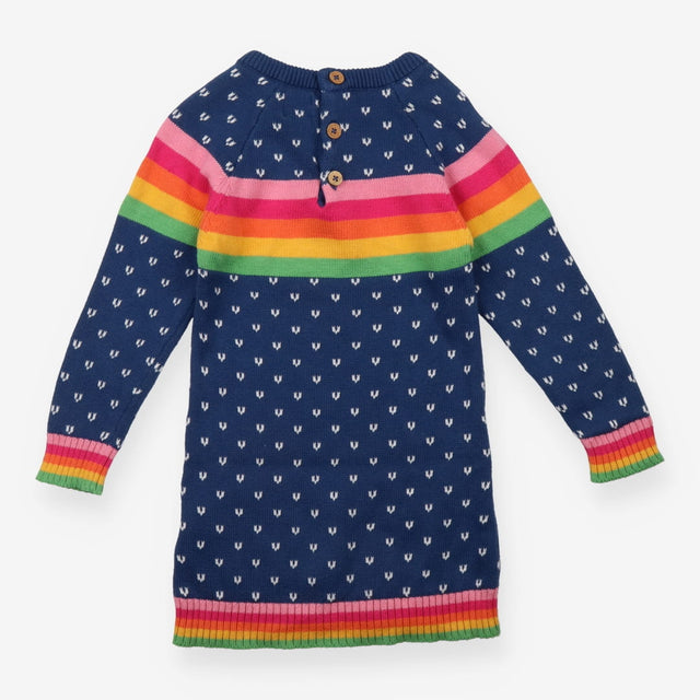Moonbow knit dress