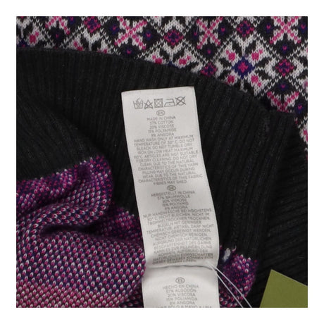 Sweater pink and purple knit