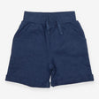 Short with Strings Blue Denim Colour