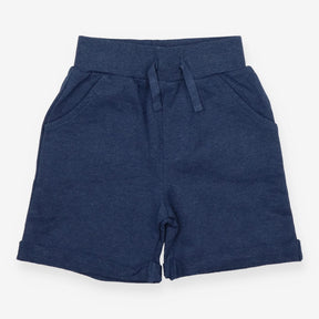 Short with Strings Blue Denim Colour