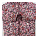 Reversible Puffer Coat Plum and Fairies