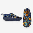 Swim Shoe Blue and Orange Tie Dye