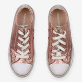 Trainers Pink and Silver Glitter