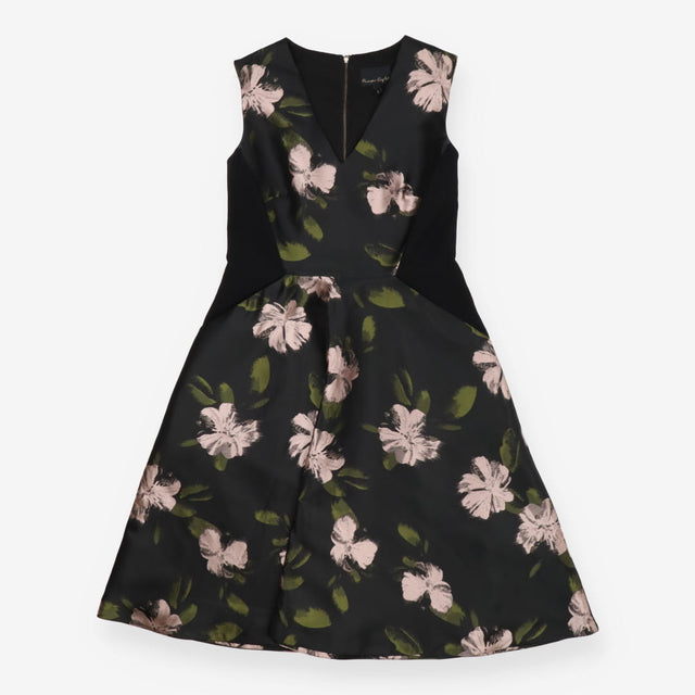 Sandy Floral Jacquard Dress
