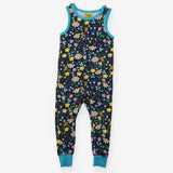 Romper navy floral