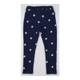 Navy polka dot joggers