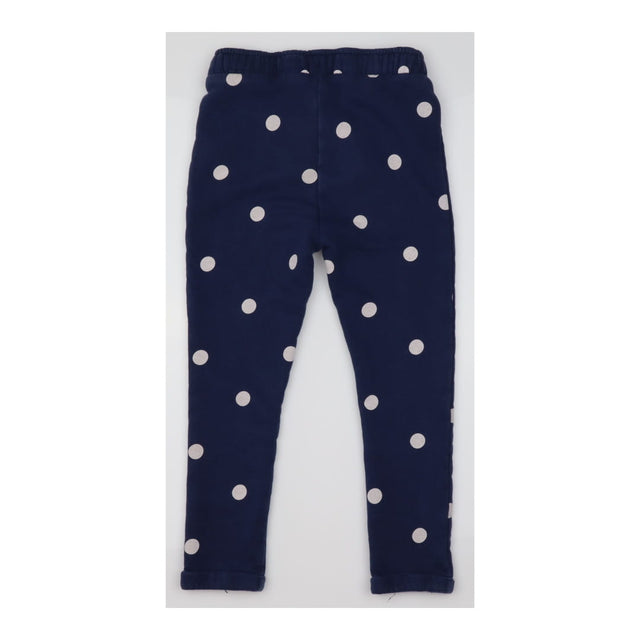 Navy polka dot joggers