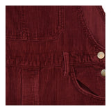 Dungarees Corduroy Burgundy