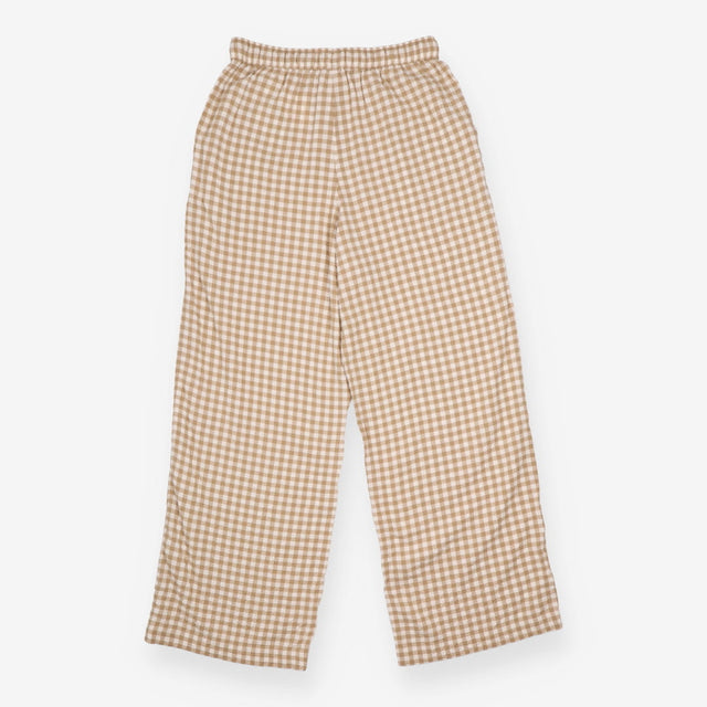 Uniqlo x Princesse Tam Tam Trousers Beige Gingham 