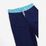 Iron Knee trouser Blue Flat Front