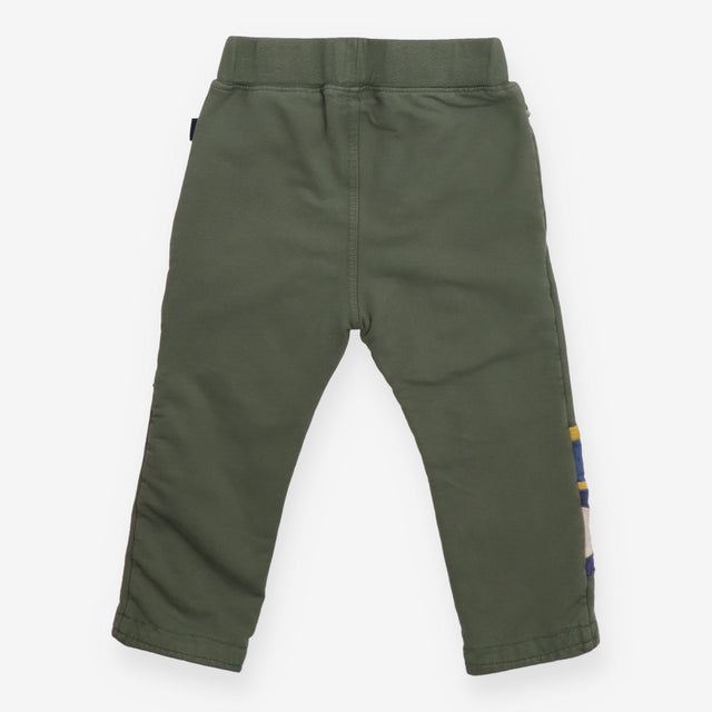Jogger Khaki with Tractors and Tractor Pal Pocket