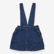 Blue Denim Pinafore Dress - Hundred Pieces