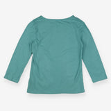 T-shirt aqua long sleeve