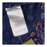 Seasalt Cornwall Navy Floral Heart Print Midi Dres