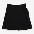 A-line skirt with wrap belt