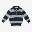 Black and Blue Collared Jumper