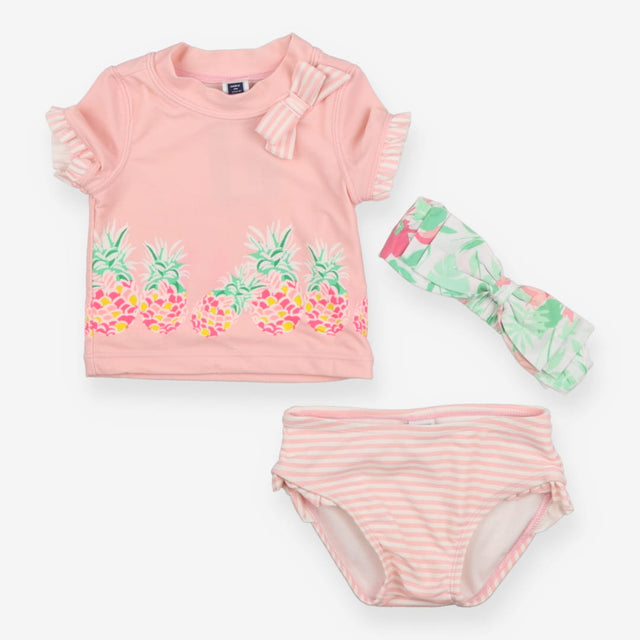 Pink Pineapple Swim Set