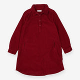 Red Cord Collared Dress