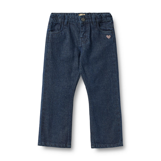 Dark Blue Liane Jeans Embroidery