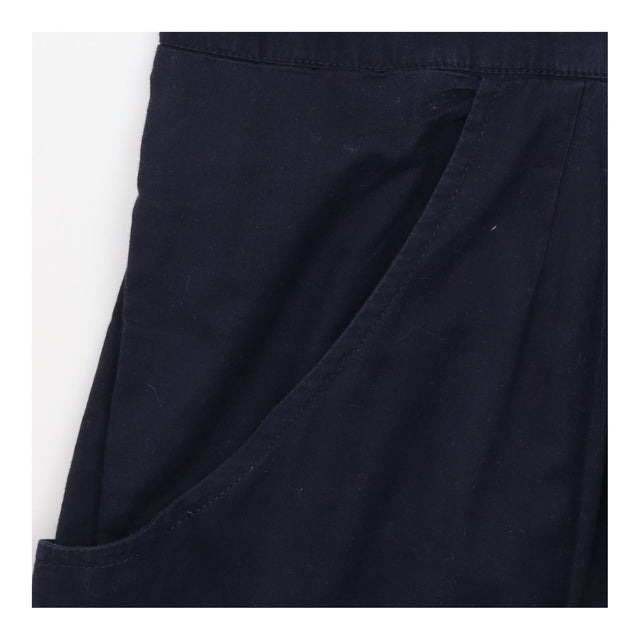 Dress Navy Wrap Front Tie Waist Short Sleeve