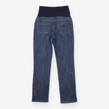 Dark Wash Denim Over Bump Maternity Straight Leg J