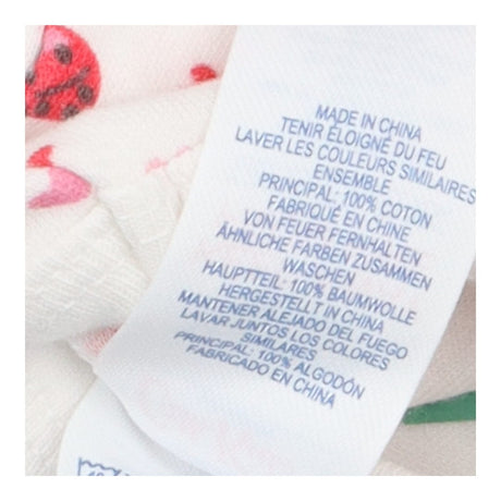 Sleepsuit, Bodysuit White with Pink Hearts and Lad